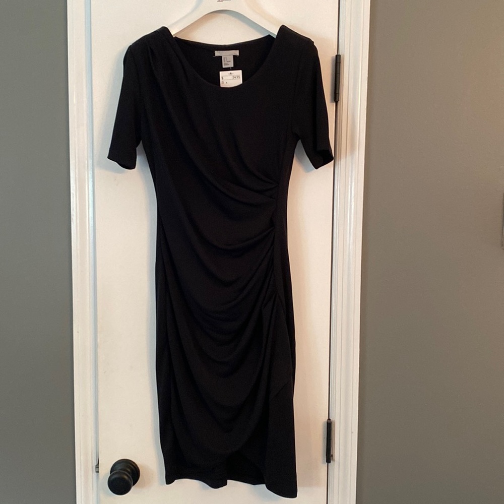 H&M black dress